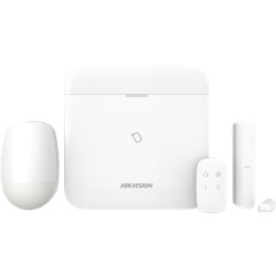 Kit centrale AX PRO radio 16 gruppi segnalazione 4 uscite acustiche memoria eventi per sicurezza ambienti lavoro