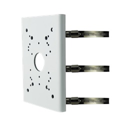 Staffa a palo per junction box esterno diametro palo 103-127 mm montaggio sicuro