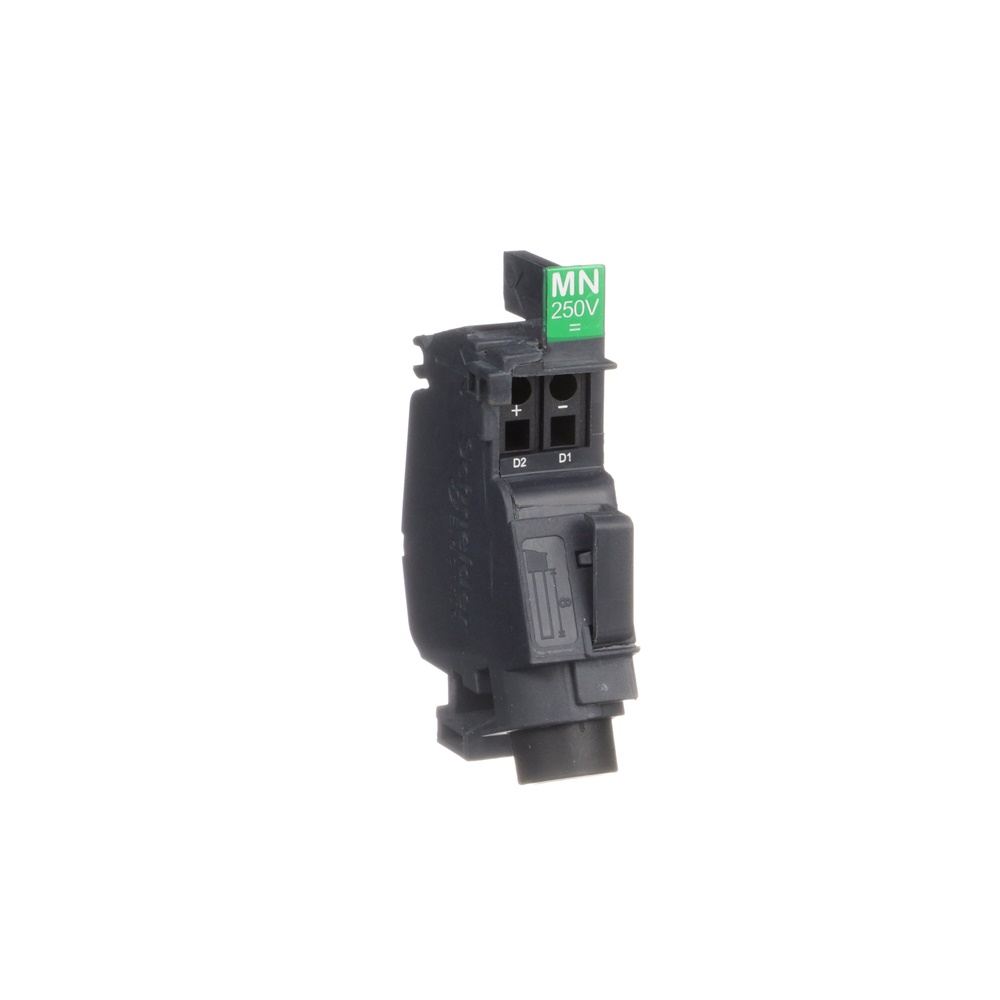 Bobina minima tensione MN 250 Vcc per interruttori Compact NSXm e PowerPact B-frame, sgancio emergenza e sicurezza