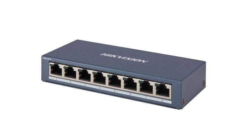 DS-3E0508-E SWITCH GIGABIT UNMAN 8