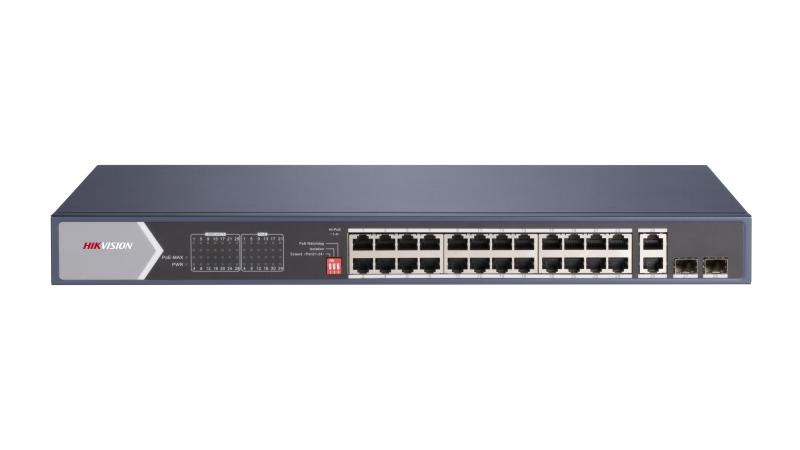 DS-3E0528HP-E SWITCH GIGABIT UNMAN
