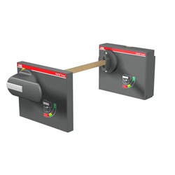 Interruttore manovra rinviata RHE XT5 W, profondità regolabile 500 mm, dispositivo blocco con lucchetto, interblocco porta, per interruttore estraibile XT5, uso industriale e commerciale
