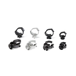 Fissaggio per tubi e cablaggi AHC1AH clip push-click per pannelli lamiera industria automotive e applicazioni industriali