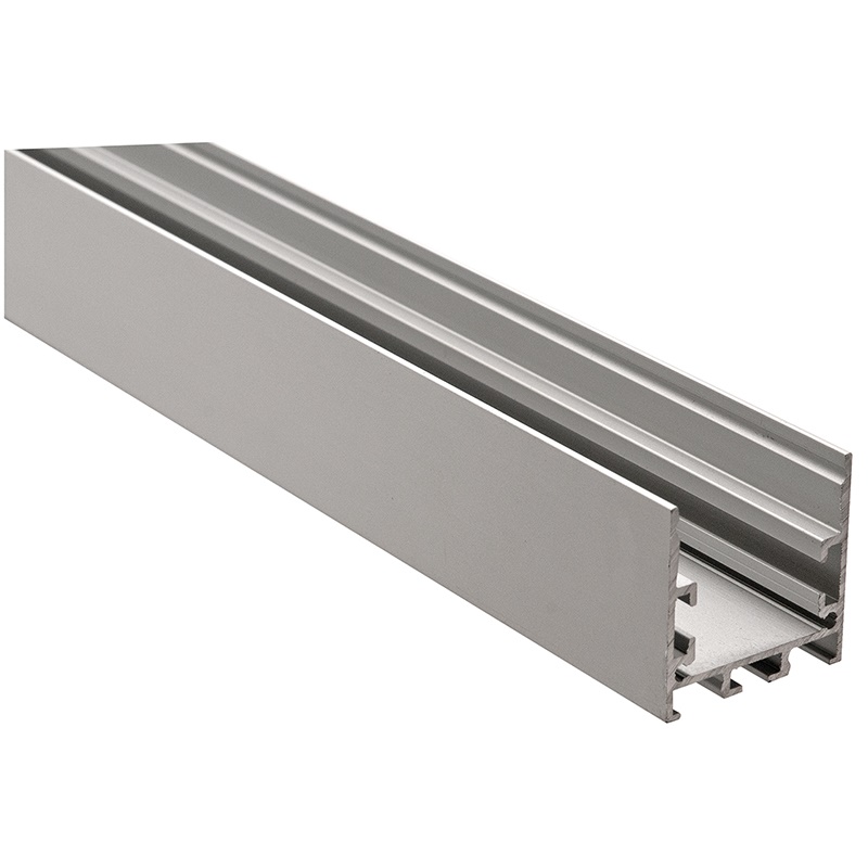 Barra profilo S35 alluminio 2 metri resistente e modulare per impianti elettrici professionali