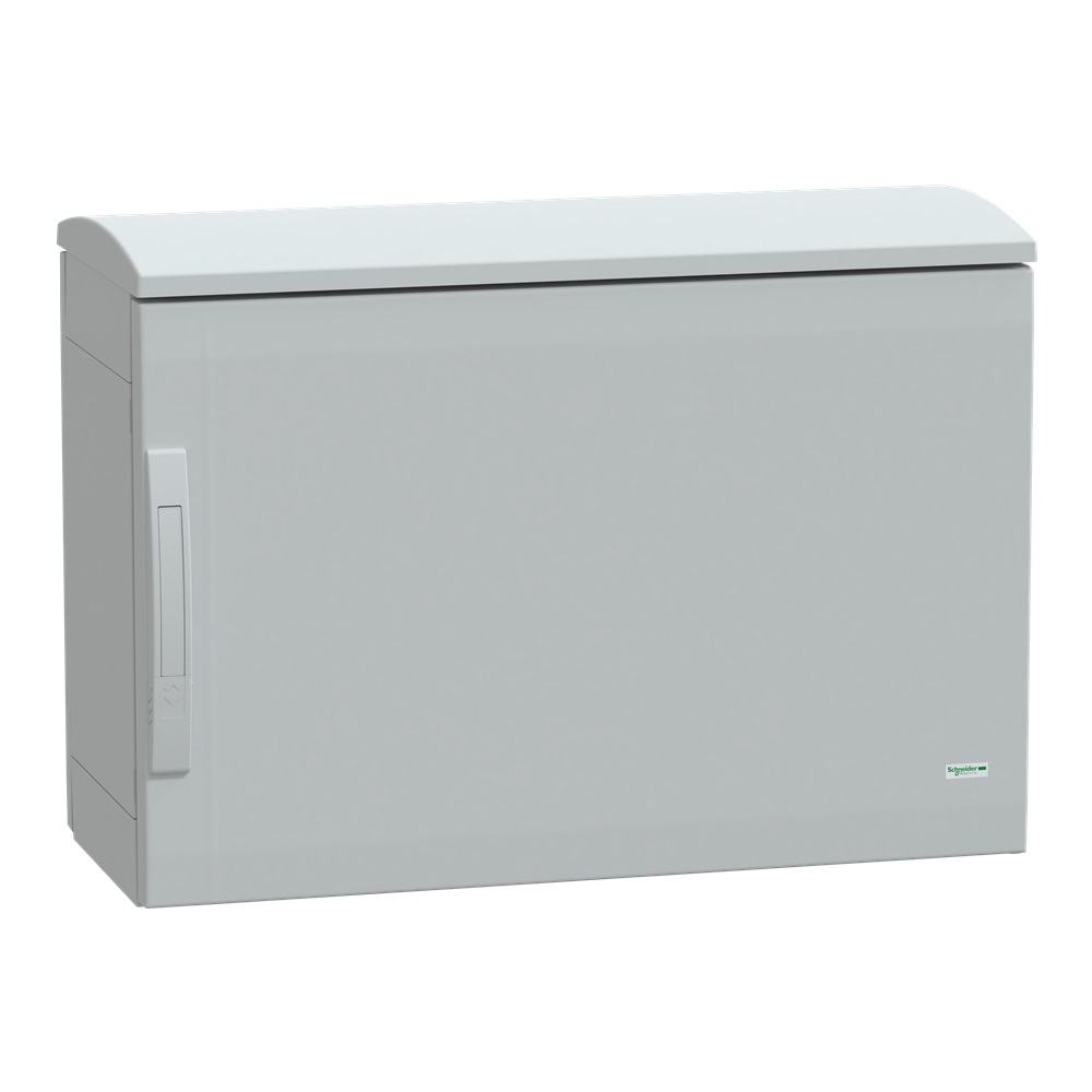 Armadio in poliestere, Thalassa PLA, porta piena, tetto ventilato, 500x750x320mm, IP44, IK10