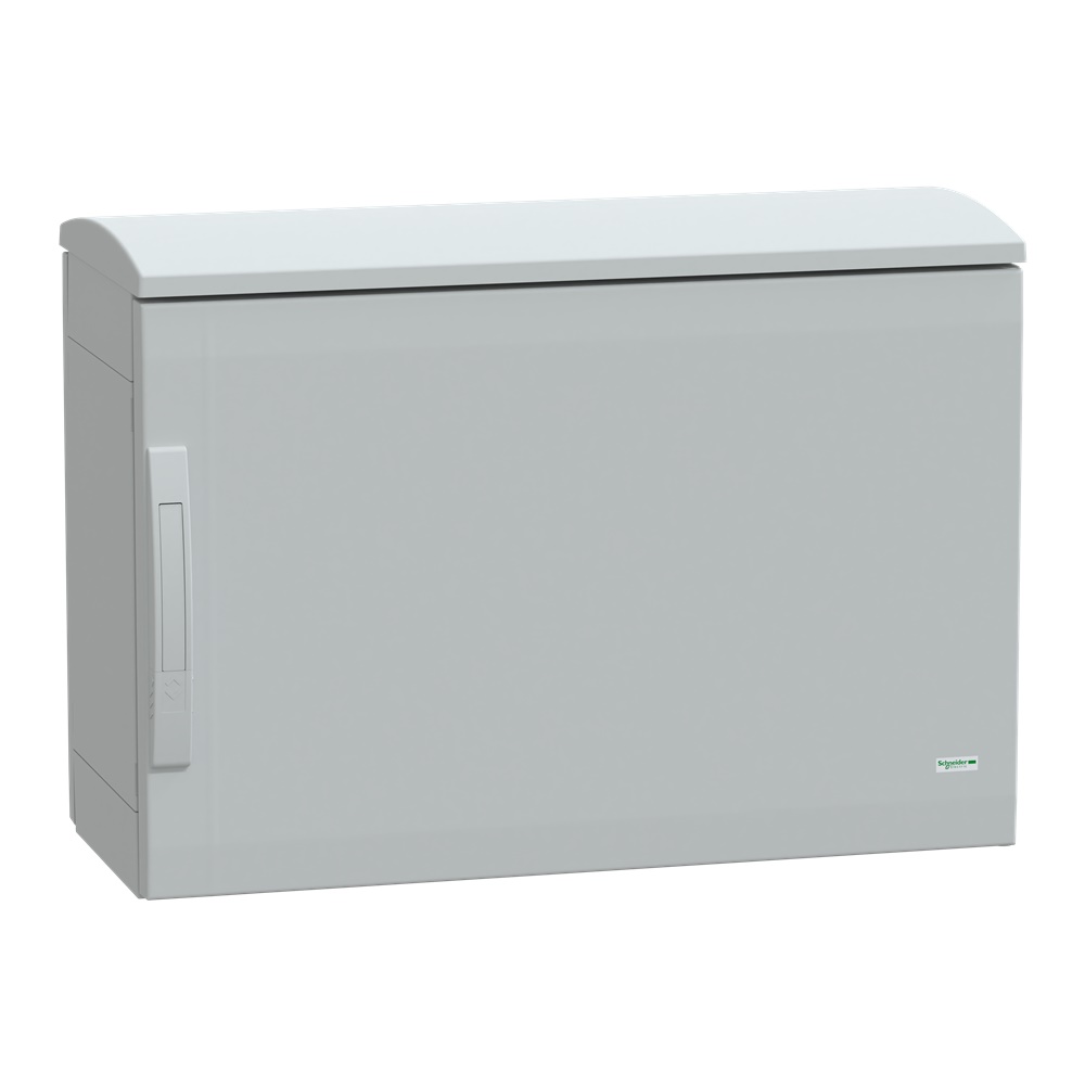Armadio in poliestere, Thalassa PLA, porta piena, tetto ventilato, 500x750x320mm, IP44, IK10