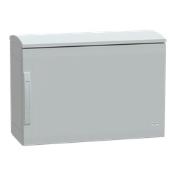 Armadio in poliestere, Thalassa PLA, porta piena, tetto ventilato, 500x750x320mm, IP44, IK10