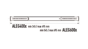 RIPIANO ESTR. S250 NERO 1U P600MM