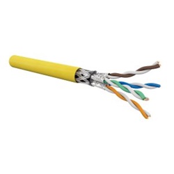 Cavo dati C7 S/FTPAWG23 CCA LSZH-FR giallo (500 mt)