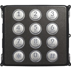 Tastiera accessi alfanumerica 12 pulsanti acciaio inox AISI 316 per ambienti severi controllo accessi professionale