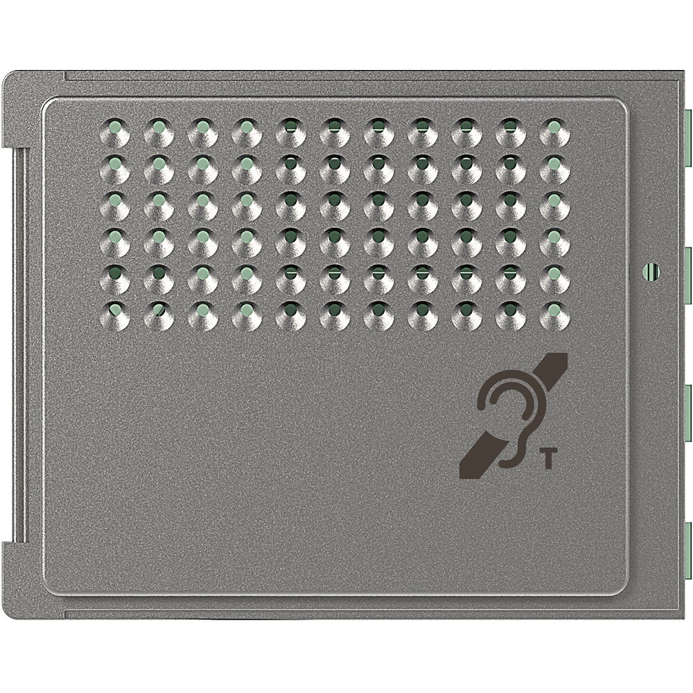 Frontale teleloop sintesi vocale montaggio incasso impianti elettrici