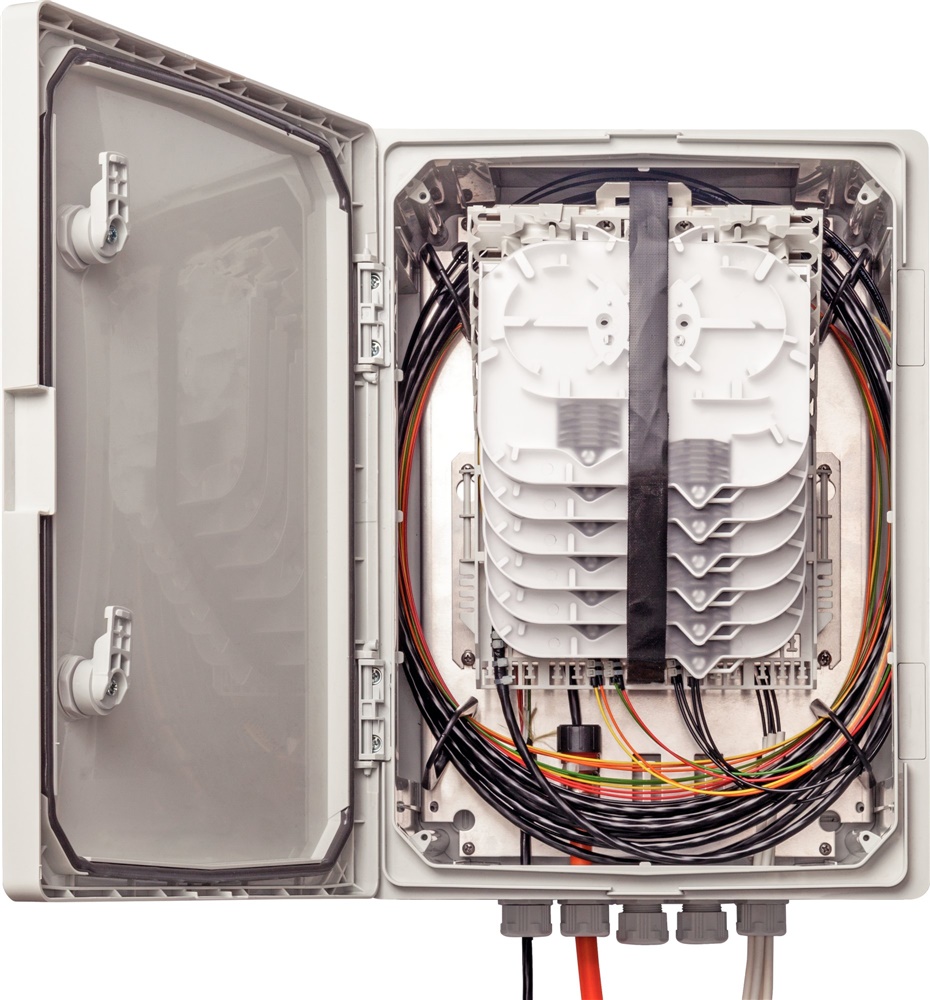 BOX OTTICO 72-144FO IP65 ABS +K7