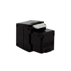 PRESA SLIM CAT6 UTP TOOLESS NERO
