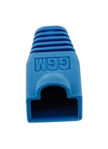 COVER GOMMA X RJ45 BLU (10PZ)