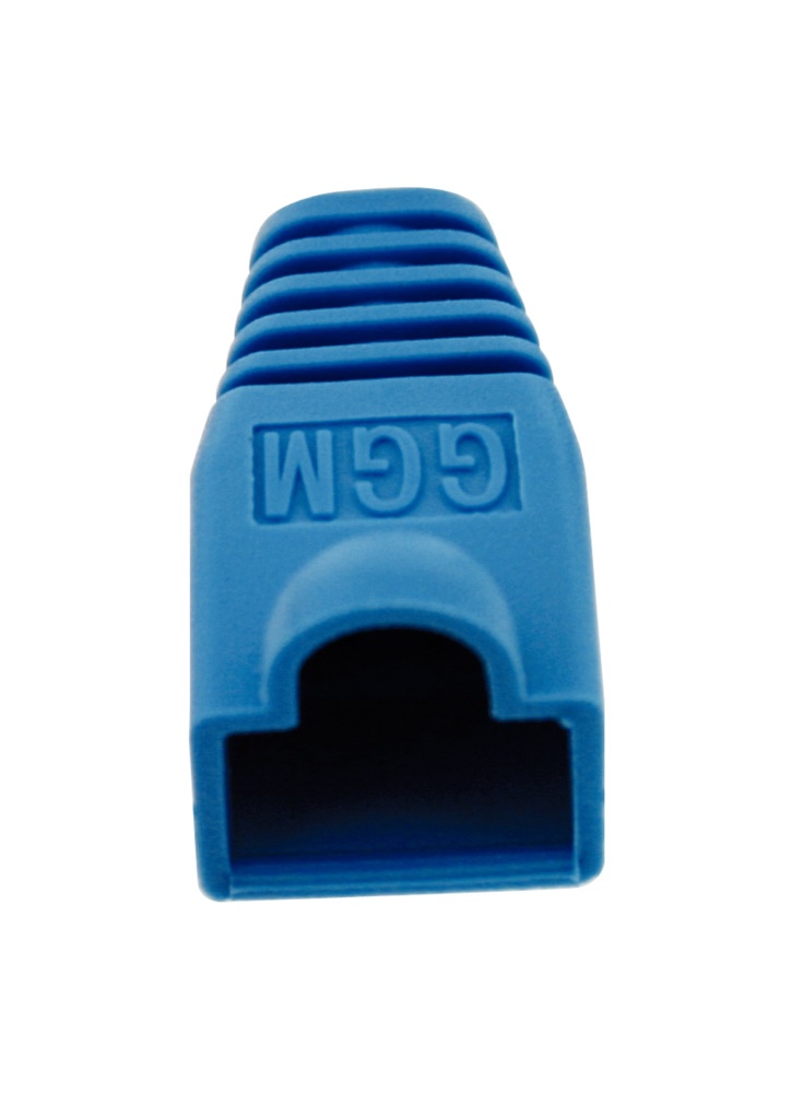 COVER GOMMA X RJ45 BLU (10PZ)