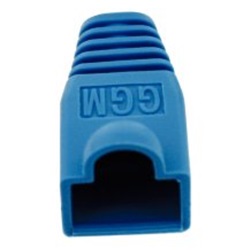 COVER GOMMA X RJ45 BLU (10PZ)
