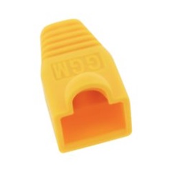 COVER GOMMA X RJ45 GIALLO (10PZ)