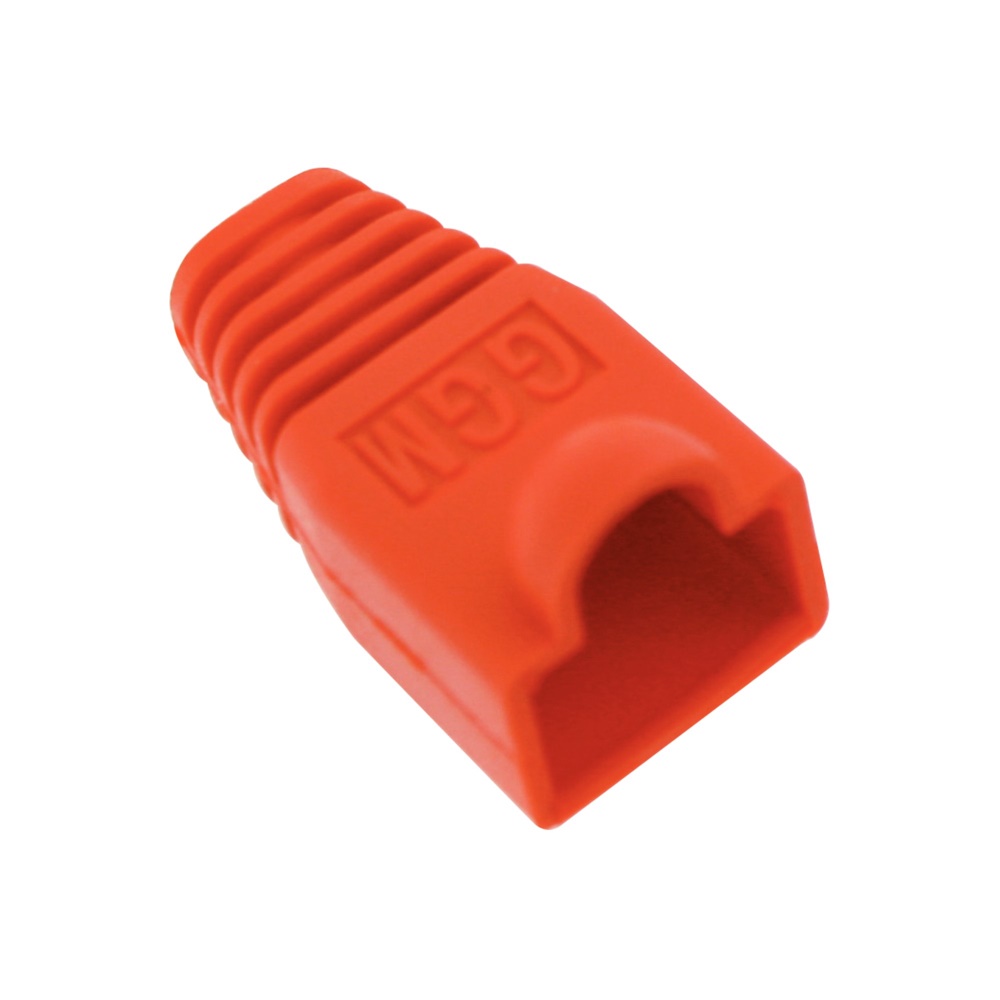 COVER GOMMA X RJ45 ROSSO  (10PZ)