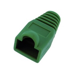 COVER GOMMA X RJ45 VERDE  (10PZ)