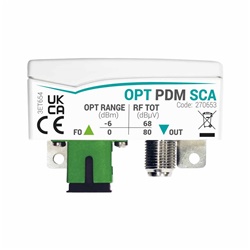Presa ottica passiva SC miniaturizzata per impianti FTTH residenziali
