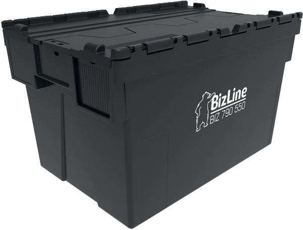 CONT. CON COPERCHIO 600X400X365MM