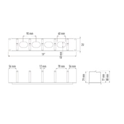 PASSACAVI NERO 2U 19