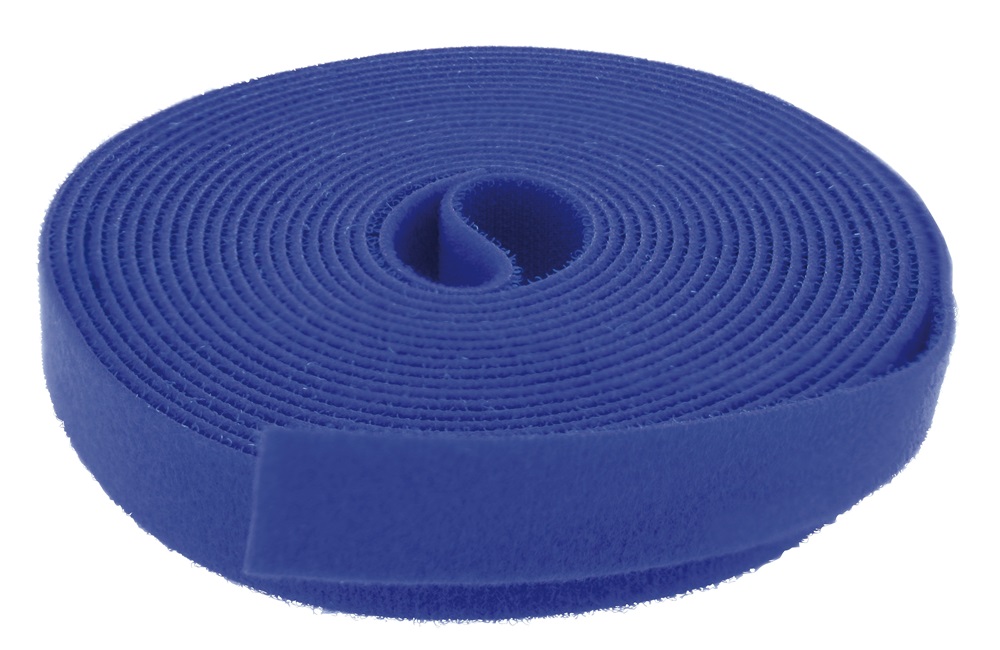 FASCETTE VELCRO BBR205MN BLU 5 MT