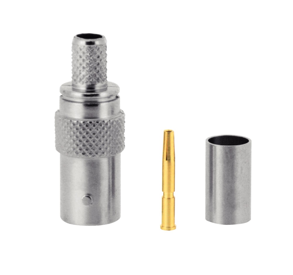 LOTTO DI 10 BNC FEMMINE KX6/RG59