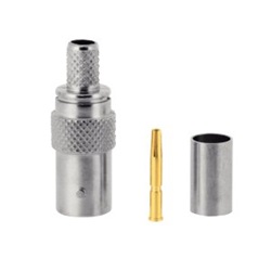 LOTTO DI 10 BNC FEMMINE KX6/RG59