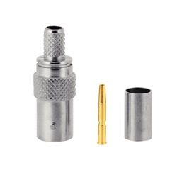 LOTTO DI 10 BNC FEMMINE KX6/RG59