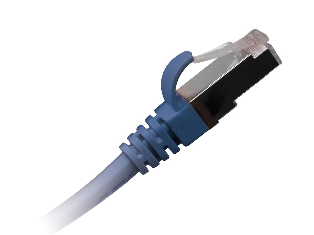 PATCH CORD FTP CAT5E 0.5MT BLU