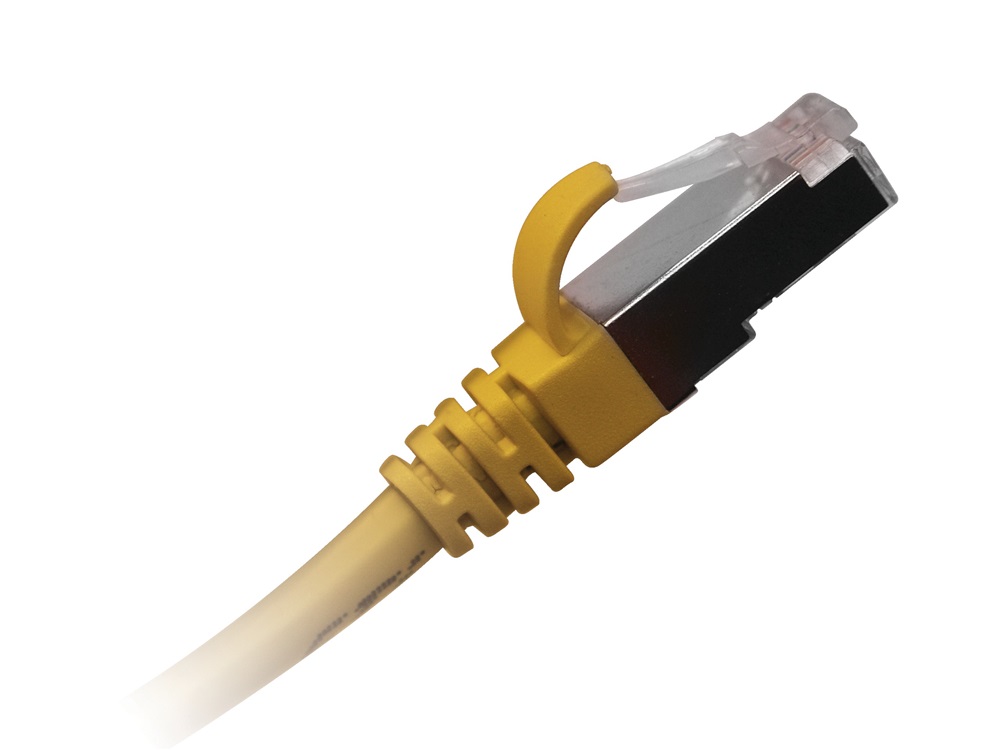 PATCH CORD FTP CAT5E 0.5MT GIALLO