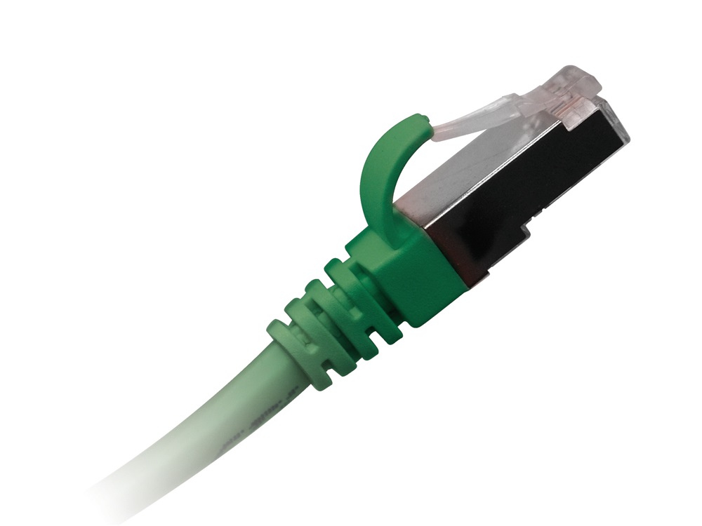 PATCH CORD FTP CAT5E 0,5MT PVC VERD