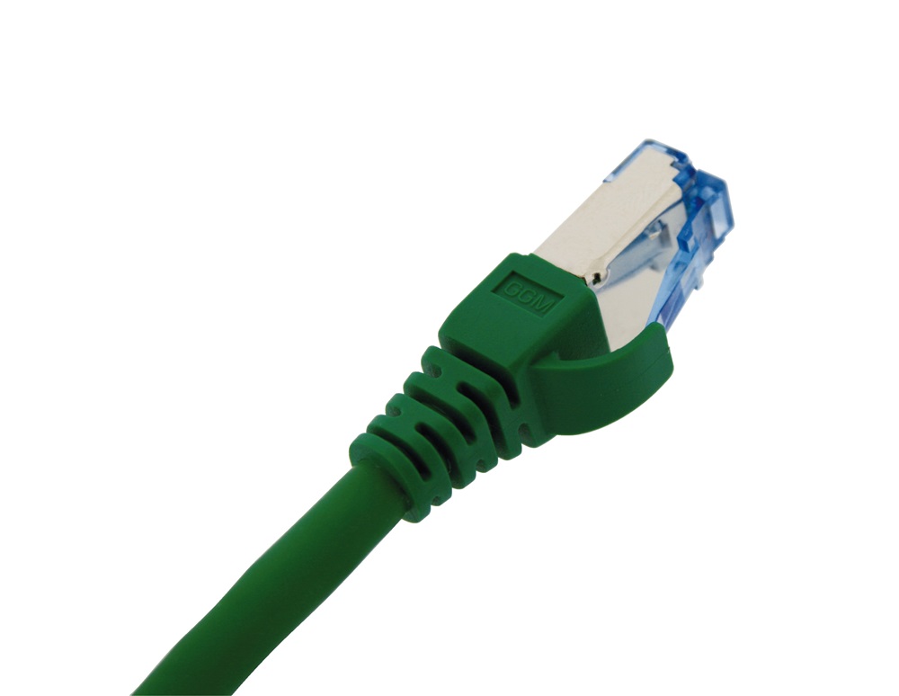 PATCHCORD 6A S/FTP VERDE 0,5MT