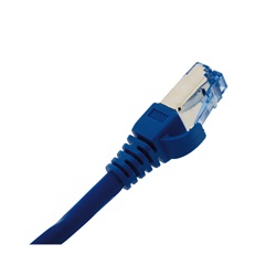 PATCH CORD C6A 10G S/FTP 1MT BLUE