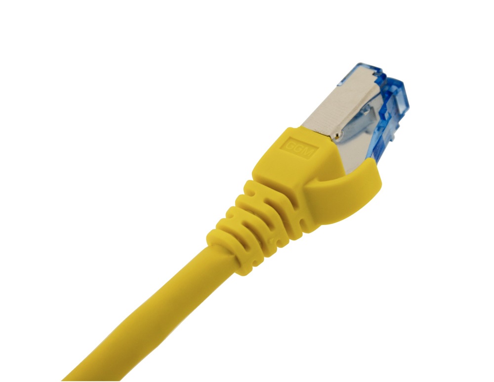 PATCHCORD CAT6A S/FTP 3M LSZH GIALL