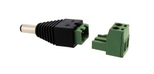 CAM PLUG MALE DC 2PART