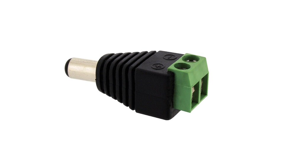 CAM PLUG MALE DC 2PART