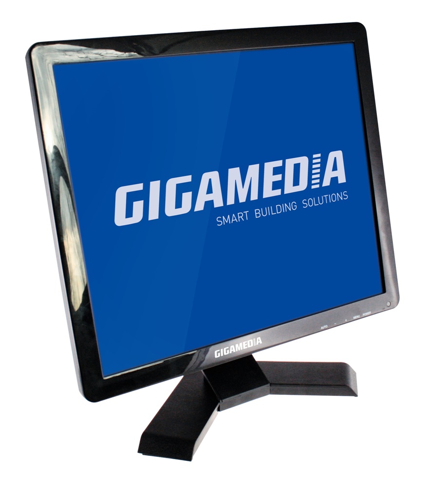 LCD MONITOR 17  IN PLASTICA