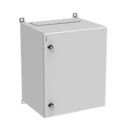 Armadio rack 19 IP55 15U 600x500 mm grigio industriale