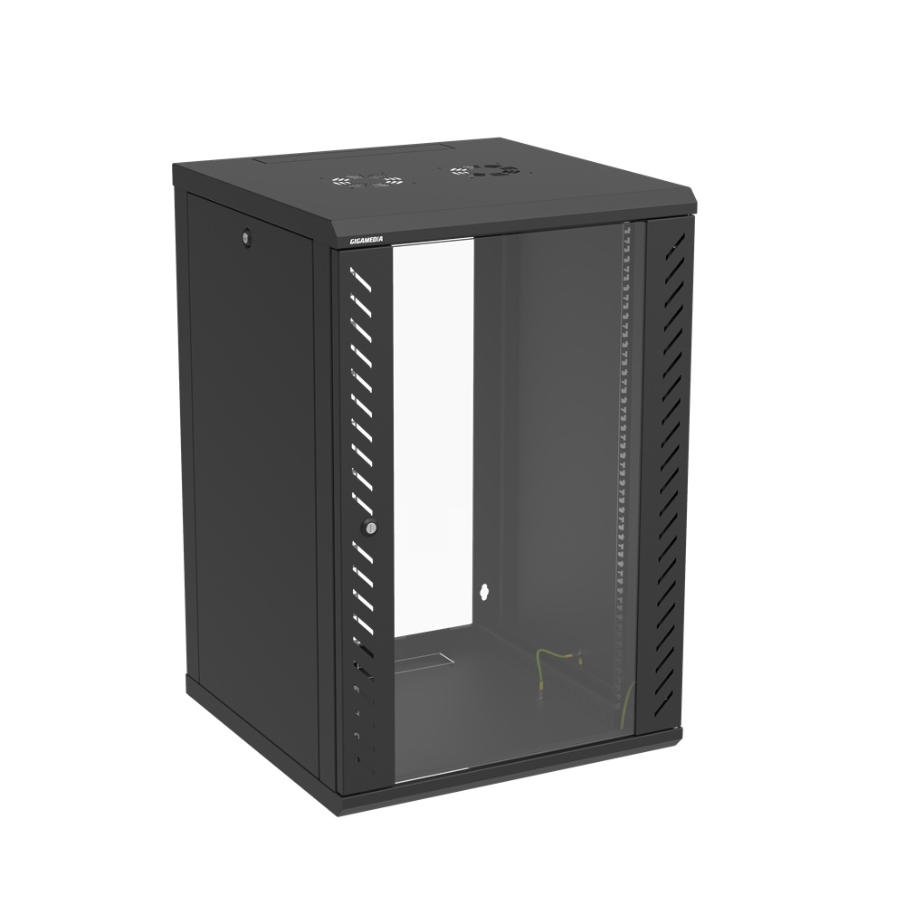 Armadio modulare 18U 600x600 mm acciaio nero IP20 interno