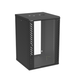 Armadio modulare 18U 600x600 mm acciaio nero IP20 interno