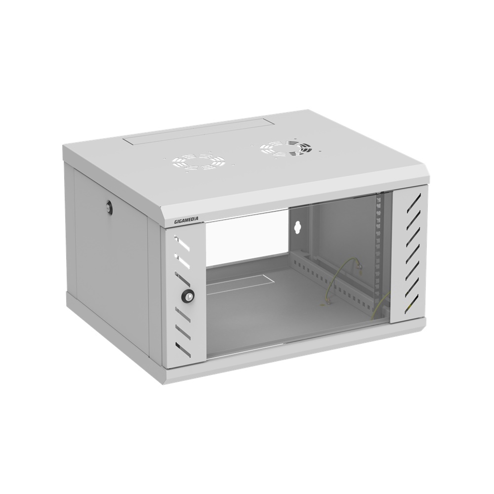 Armadio 19 acciaio saldato 6U grigio Modulbox P500 IP20