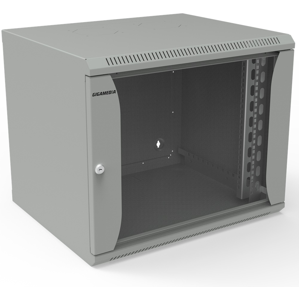 Armadio rack 19 9U 600x500x500 mm acciaio IP20 per installazioni elettriche
