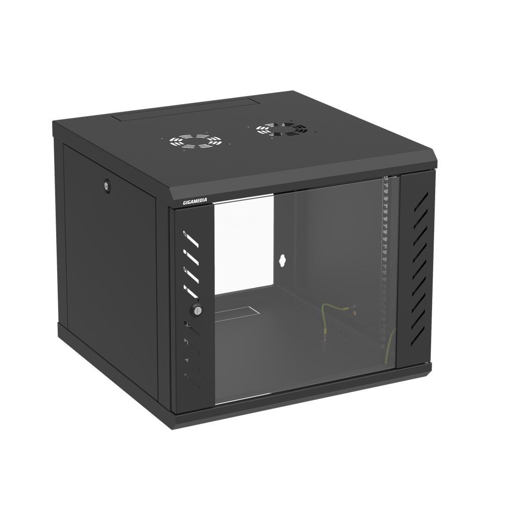 Armadio rack 9U MODULBOX 19 acciaio IP20 600x600 mm nero