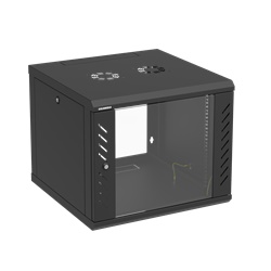 Armadio rack 9U MODULBOX 19 acciaio IP20 600x600 mm nero