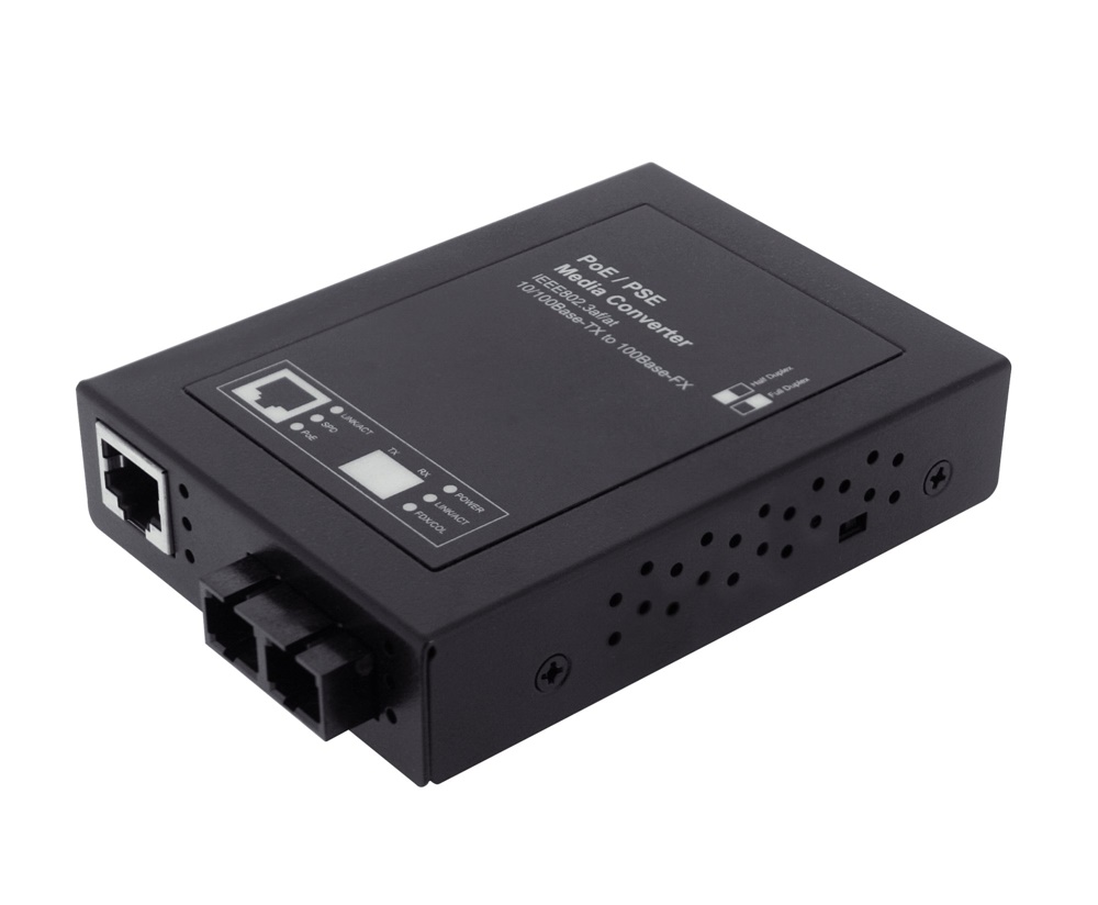 CONV MONO SC VS RJ POE 30W 10K