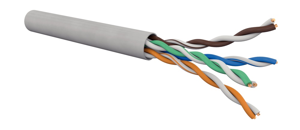 Cavo dati Categoria 5E U/UTP PVC ECA 100 metri per installazioni rapide e affidabili