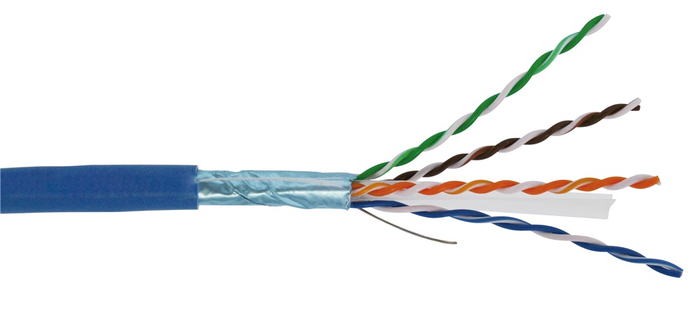 CAVO CAT 6 F/UTP LSZH 2X4P Dca BOBINA 500m