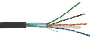 CAT6 F/UTP IN/OUT PE NERO 305M